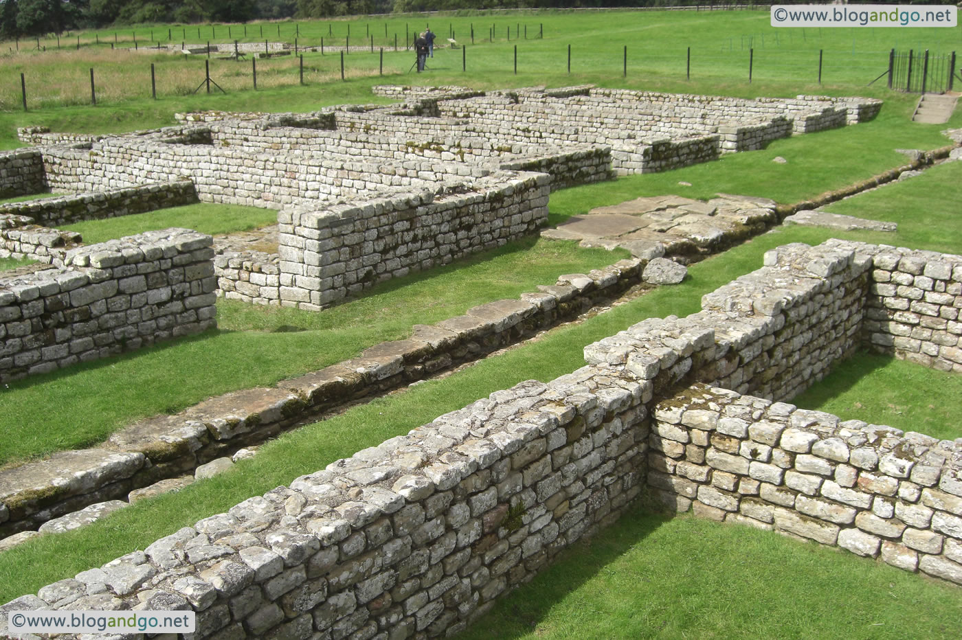 Hadrian's Wall Path - The Barracks III, Chesters Roman Fort